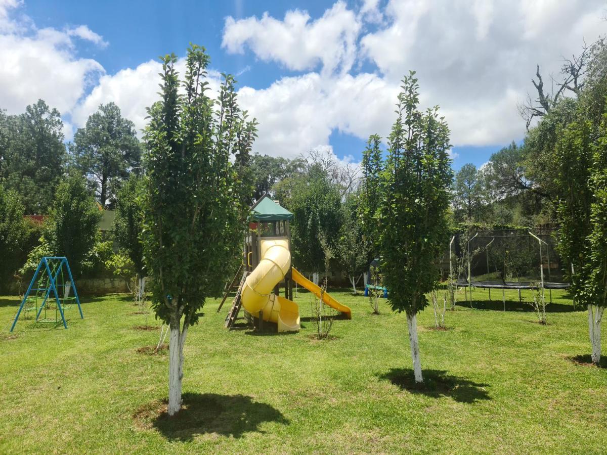 Finca Los Angeles Hospederia & Sociales Huasca de Ocampo Eksteriør bilde