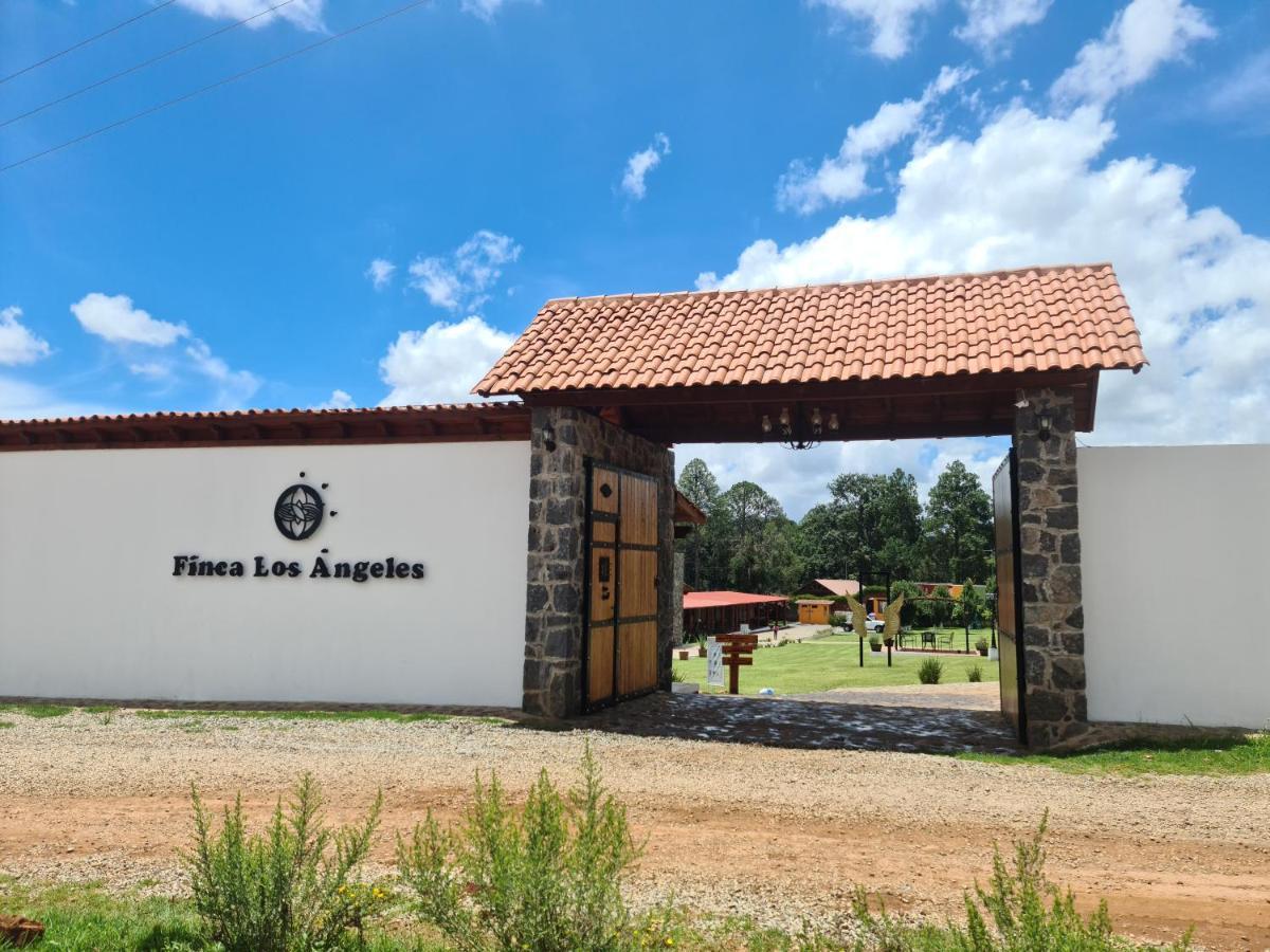 Finca Los Angeles Hospederia & Sociales Huasca de Ocampo Eksteriør bilde