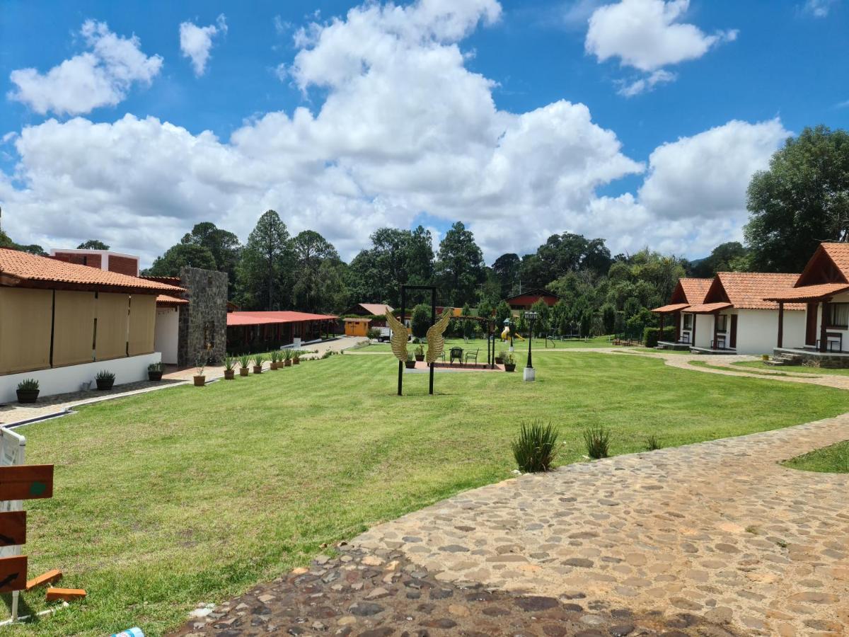 Finca Los Angeles Hospederia & Sociales Huasca de Ocampo Eksteriør bilde