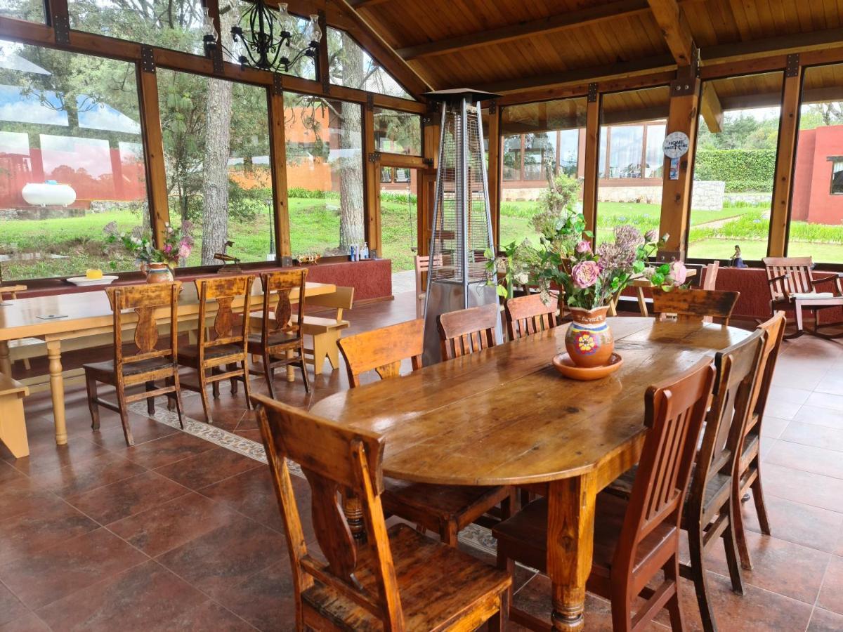 Finca Los Angeles Hospederia & Sociales Huasca de Ocampo Eksteriør bilde
