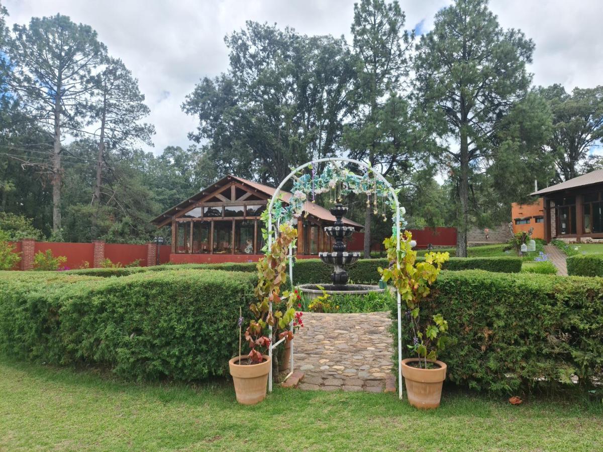 Finca Los Angeles Hospederia & Sociales Huasca de Ocampo Eksteriør bilde