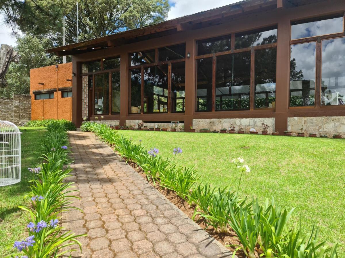 Finca Los Angeles Hospederia & Sociales Huasca de Ocampo Eksteriør bilde