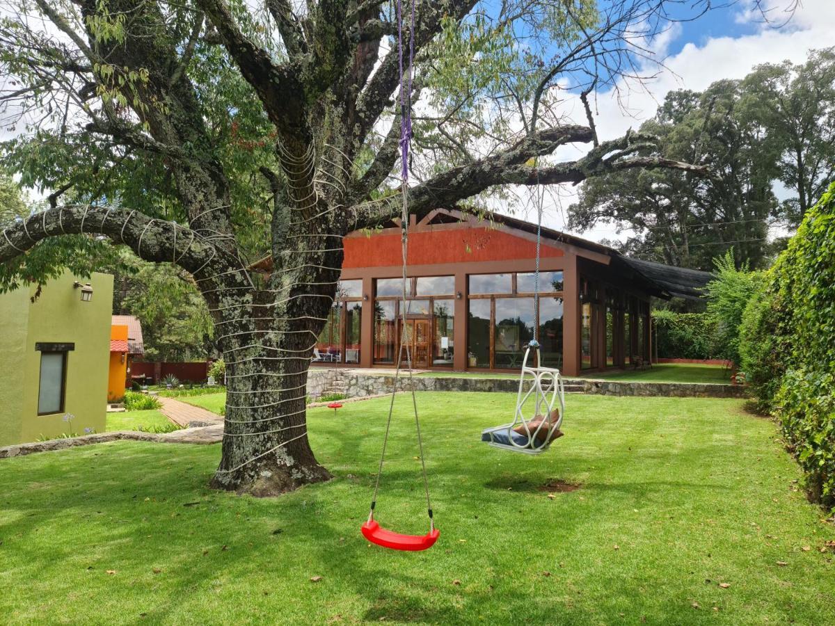 Finca Los Angeles Hospederia & Sociales Huasca de Ocampo Eksteriør bilde