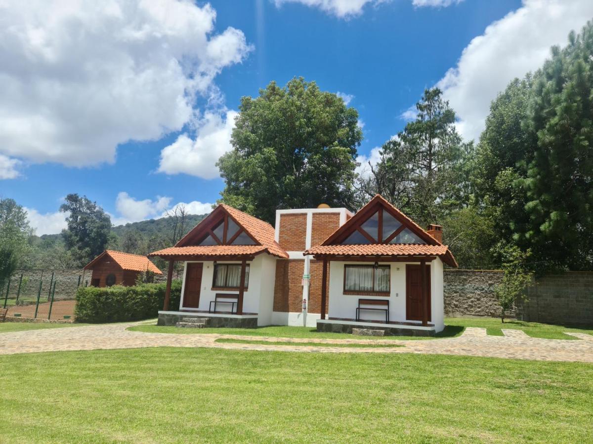 Finca Los Angeles Hospederia & Sociales Huasca de Ocampo Eksteriør bilde