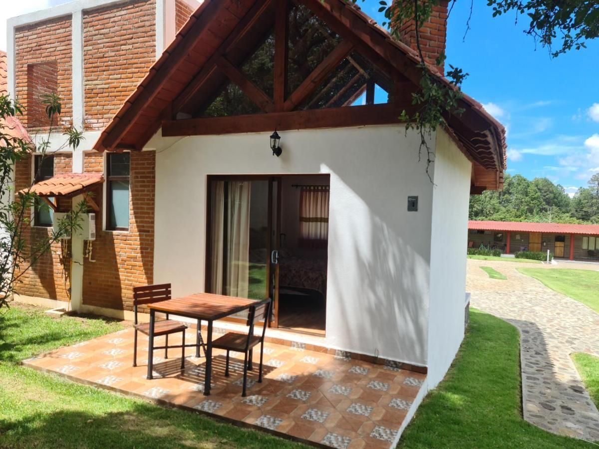 Finca Los Angeles Hospederia & Sociales Huasca de Ocampo Eksteriør bilde