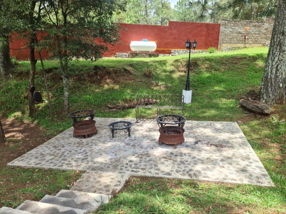 Finca Los Angeles Hospederia & Sociales Huasca de Ocampo Eksteriør bilde