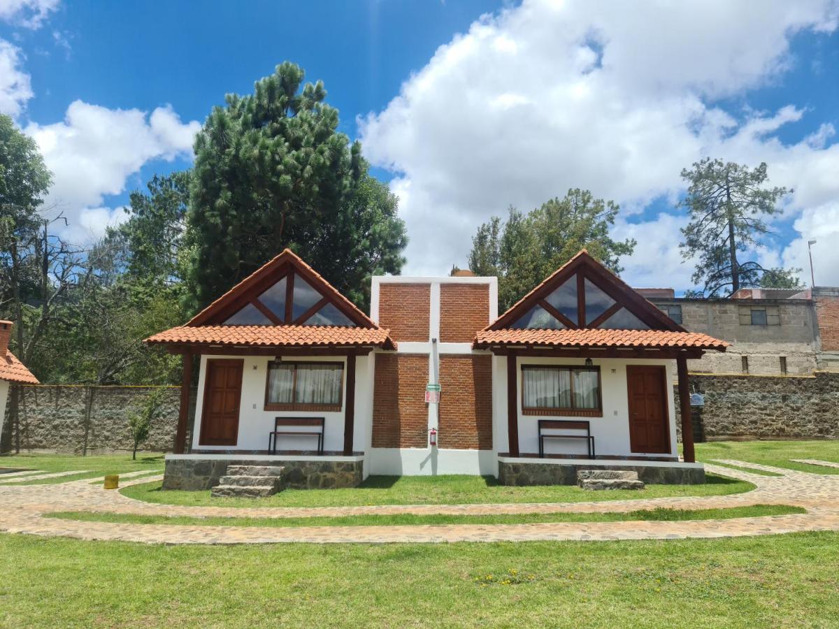 Finca Los Angeles Hospederia & Sociales Huasca de Ocampo Eksteriør bilde