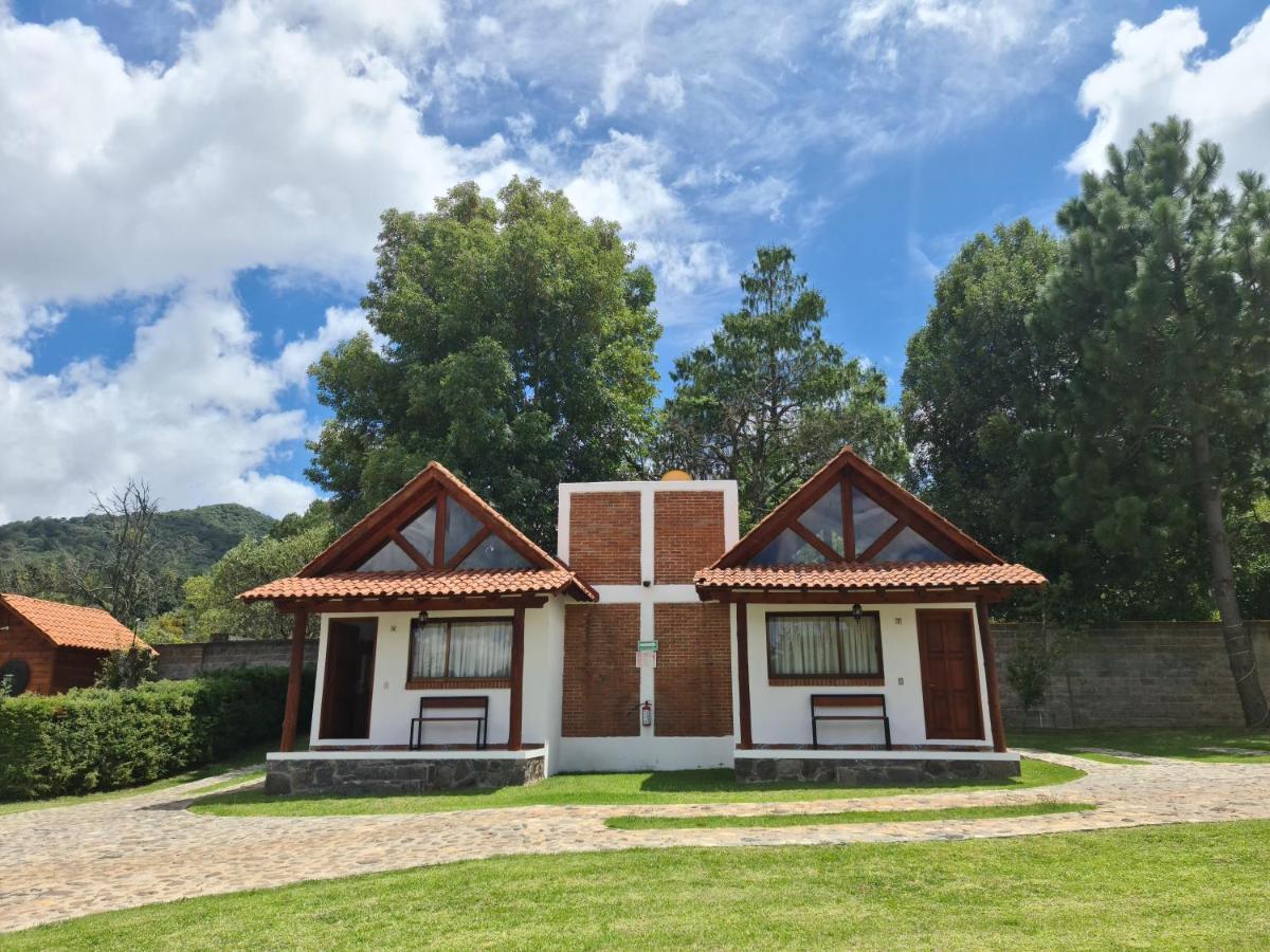 Finca Los Angeles Hospederia & Sociales Huasca de Ocampo Eksteriør bilde