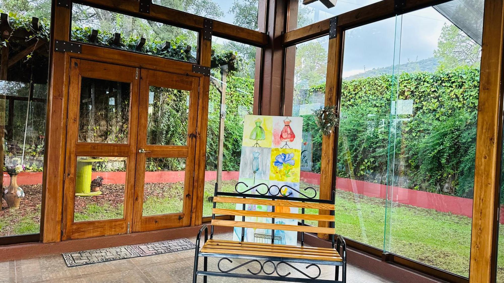 Finca Los Angeles Hospederia & Sociales Huasca de Ocampo Eksteriør bilde