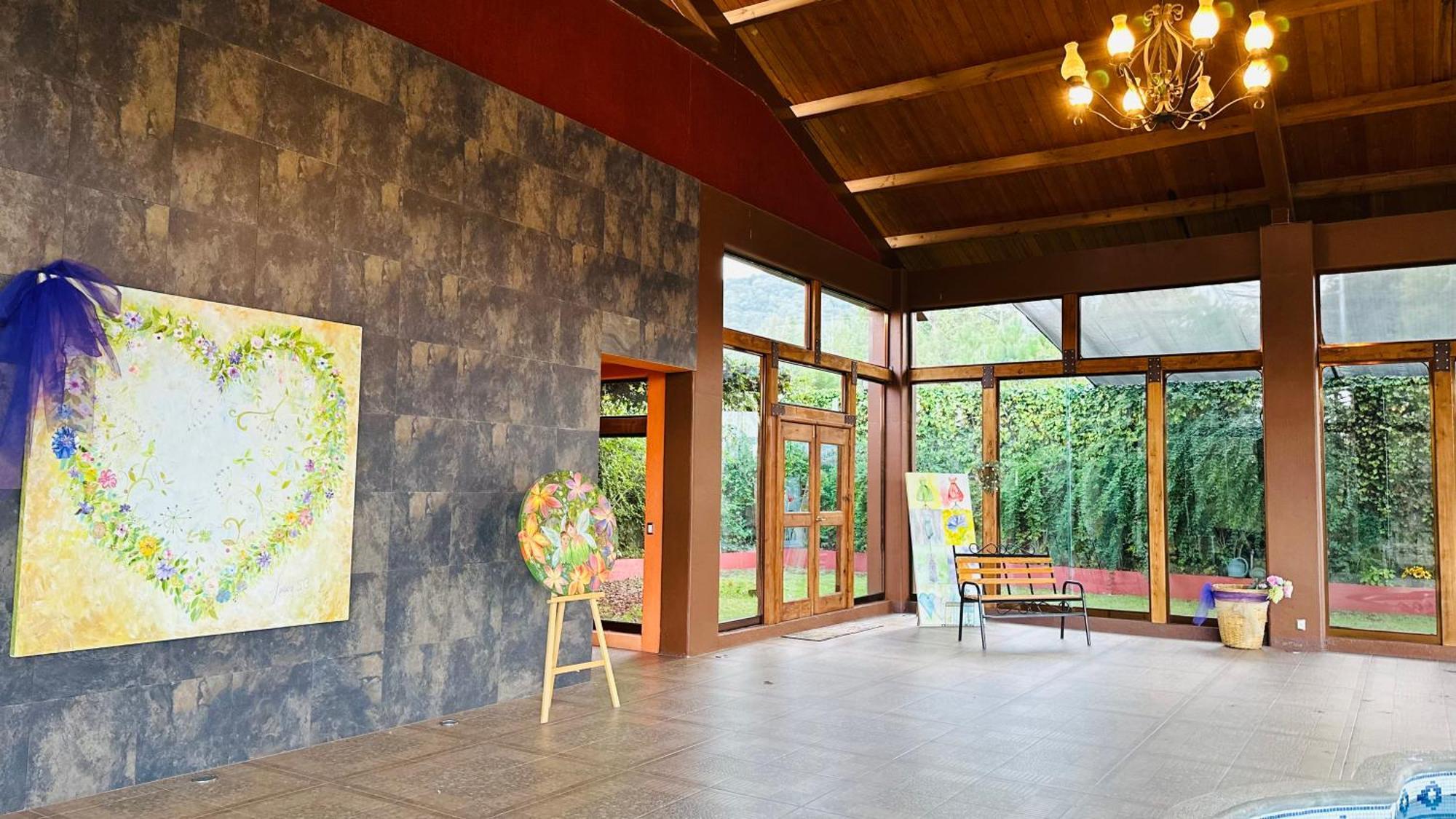 Finca Los Angeles Hospederia & Sociales Huasca de Ocampo Eksteriør bilde